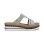 rieker dames slipper v79m652 morelia pistazie e