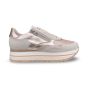 dlsport dames sneaker 623907 velour bianco onyx