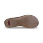 rieker dames slipper 6088880 alabama rosegold wit zoolaanzicht