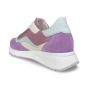 gabor dames sneaker 46.445.69 mesh violet creme mint achteraanzicht