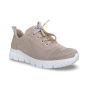 mephisto nature dames sneaker  nature is future wing warmgrey zijaanzicht