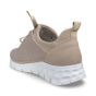 mephisto nature dames sneaker  nature is future wing warmgrey achteraanzicht