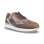 dlsport dames sneaker 634202 nabuk biscot chanel cuoio zijaanzicht