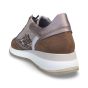 dlsport dames sneaker 634202 nabuk biscot chanel cuoio achteraanzicht