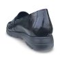 mephisto carima dames mocassin  carima vernis black achteraanzicht