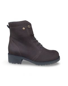 wolky dames hoge schoen0247510300 quinta nubuck brown