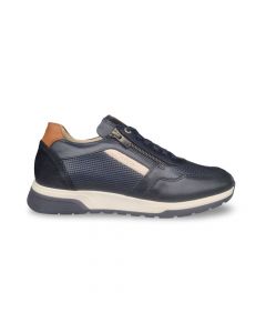 fluchos heren sneakerf1752 louis habana blauw