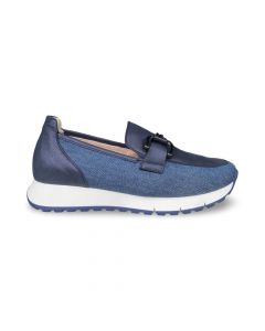 gabor dames mocassin62.472.26 denim blue g