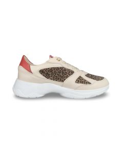 dlsport dames sneaker653806 sun panna leoparda talpa