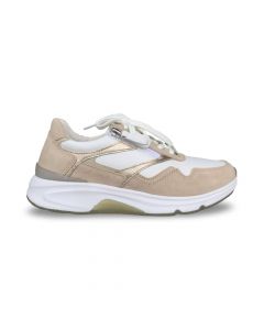 rollingsoft dames sneaker6689655 rollingsoft chevron wit oak puder