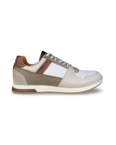 ambitious heren sneaker1124011009AM slow grey offwhite camel