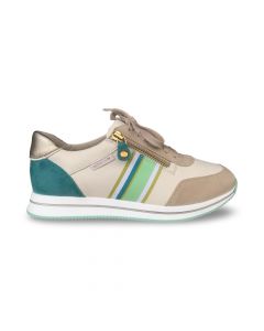 mephisto lucille dames sneaker lucille beige multi