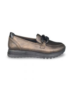 rieker dames mocassin 4905125 bosra brown h adviesprijs €85 nu aan €68