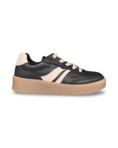 gabor dames sneaker 76.475.57 foulard zwart latte g adviesprijs €115 nu aan €92