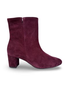 gabor dames enkellaars 75.701.15 dreamvelour mulberry g adviesprijs €135 nu aan €108