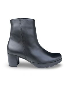 gabor dames enkellaars 72.071.57 lammnappa zwart g adviesprijs €125 nu aan €100