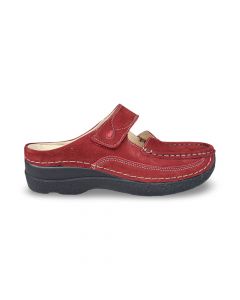 wolky dames pantoffel 0622713553 roll slipper cherry nub adviesprijs €139 nu aan €125