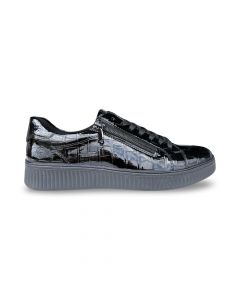remonte dames sneaker D2e10100 bahamalack lagro black g adviesprijs €85 nu aan €68