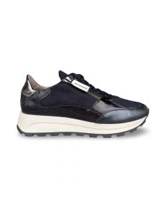 dlsport dames sneaker 670204 dubai blue suede blue adviesprijs €179 nu aan €143