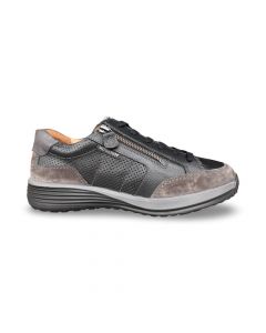 mephisto sacco heren sneaker  sacco graphite adviesprijs €215 nu aan €172