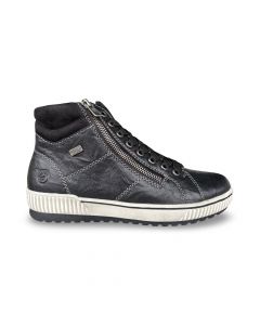 remonte dames sneaker d077201 ottawa tex zwart g adviesprijs €100 nu aan €80