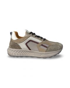 ambitious heren sneaker 13393e1288am venture kaki combi adviesprijs €149 nu aan €119