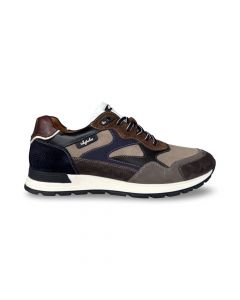 australian heren sneaker 15166903kk6 tiago grey taupe blue adviesprijs €140 nu aan €112