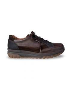 mephisto paco heren lage schoen  paco nevada darkbrown adviesprijs €230 nu aan €184