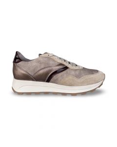 dlsport dames sneaker 670107 velour tappo nevada duna adviesprijs €169 nu aan €135