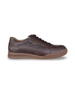 mephisto endrik heren sneaker  endrik nevada dark brown adviesprijs €210 nu aan €168