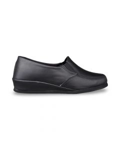 rohde dames pantoffel 630390 odda leder zwart f adviesprijs €75 nu aan €68