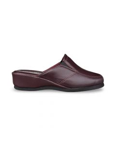 rohde dames pantoffel 614248 mandal leder weinrot g adviesprijs €69 nu aan €62