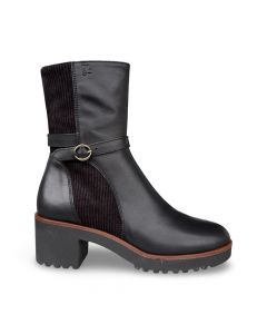 dlsport dames enkellaars 684901 vitello peler nero adviesprijs €215 nu aan €172