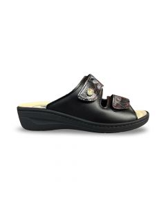 franken dames slipper 250s28 stretch zwart k adviesprijs €65 nu aan €59