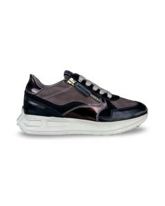 dlsport dames sneaker 675703 siryo nero suede terra adviesprijs €199 nu aan €159