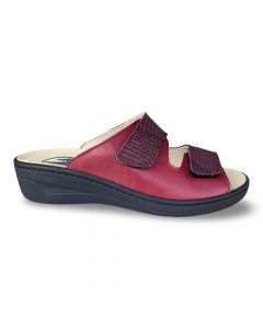 franken dames slipper 30052 bordo adviesprijs €55 nu aan €50