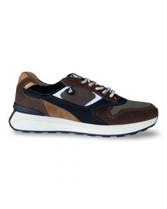 australian heren sneaker 15165104dm7 kyoto cognac black tan adviesprijs €179 nu aan €143