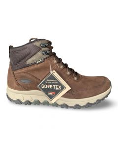rollingsoft heren sneaker 80055302 rollingsoft gore tex bruin adviesprijs €205 nu aan €164