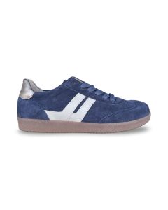 Gabor dames sneaker 83.300.16 dreamvelour denim panna puder f adviesprijs €125 nu aan €100