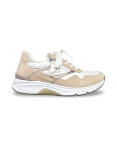 rollingsoft dames sneaker 8689655 rollingsoft wit oak puder