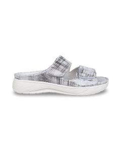 comfort dames slipper s8622sv silver fantasy