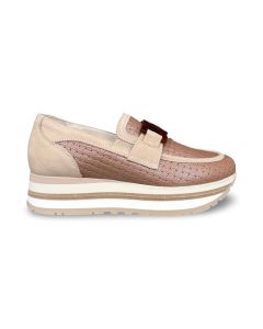 dlsport dames mocassin 697903 dore beige