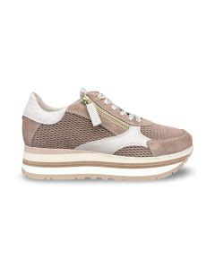 dlsport dames sneaker 698202 velour moonlight