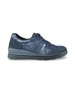 franken dames lage schoen 3014 blue