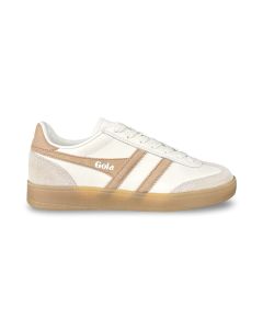 gola dames sneaker clb744caramel gola viper offwhite bone caramel gum
