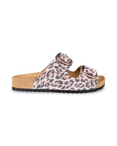 mubb dames slipper 83320brown mubb brown jaguar