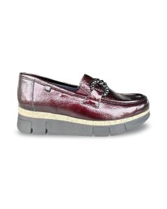 Dorking dames mocassin d9325burdeos na naplak burdeos