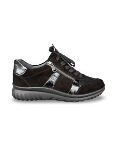 Semler dames sneaker l5315559001 lena stretch zwart h