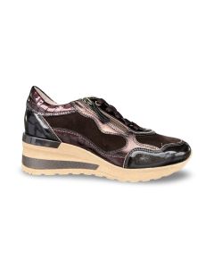 Dlsport dames sneaker 716408 scillak bruin