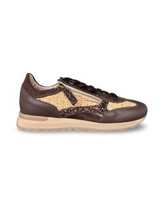Dlsport dames sneaker 713902 vitello bruin